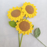 Handmade Crochet Sunflower