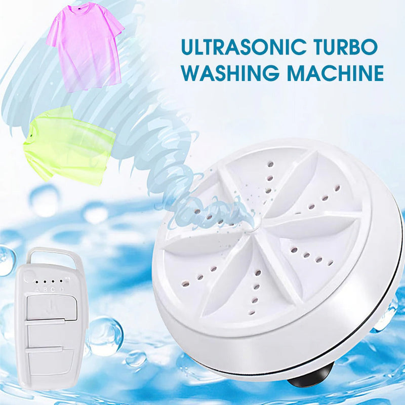 1 Portable Mini Ultrasonic Washing Machine