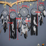 5pcsset Dream Catchers Boho Home Decor Macrame Dream catchers