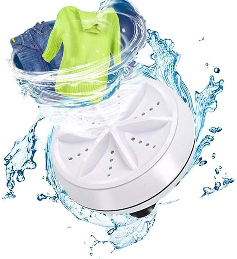 1 Portable Mini Ultrasonic Washing Machine