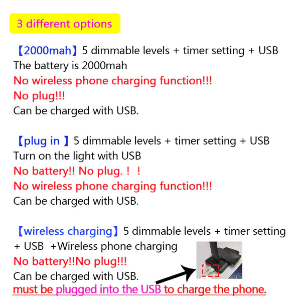 LED USB Desk Lamps