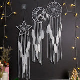 5pcsset Dream Catchers Boho Home Decor Macrame Dream catchers