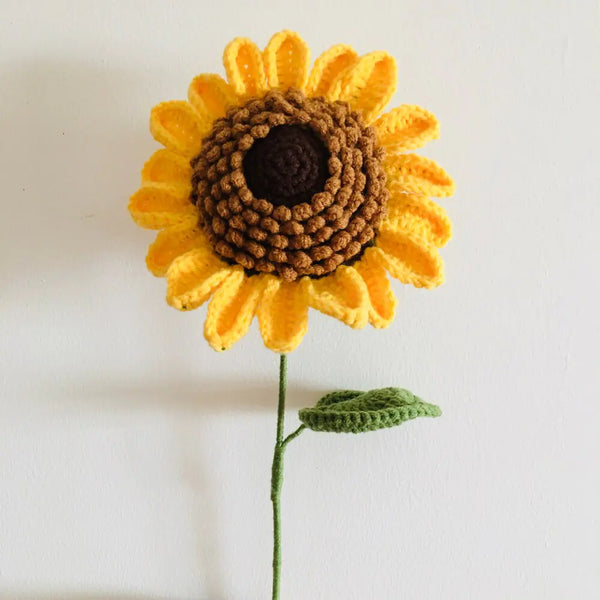 Handmade Crochet Sunflower