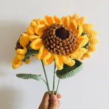 Handmade Crochet Sunflower